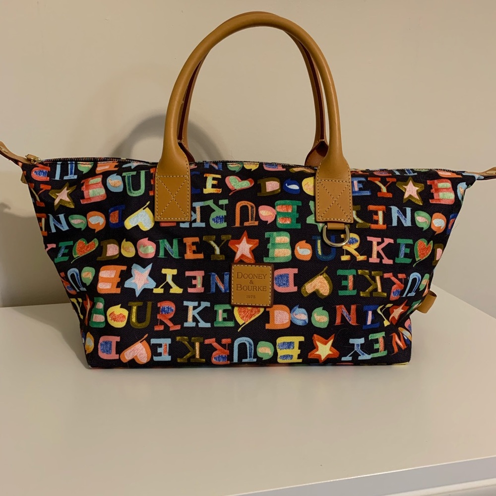 DOONEY & BURKE Doodle Duffle / Overnight Bag